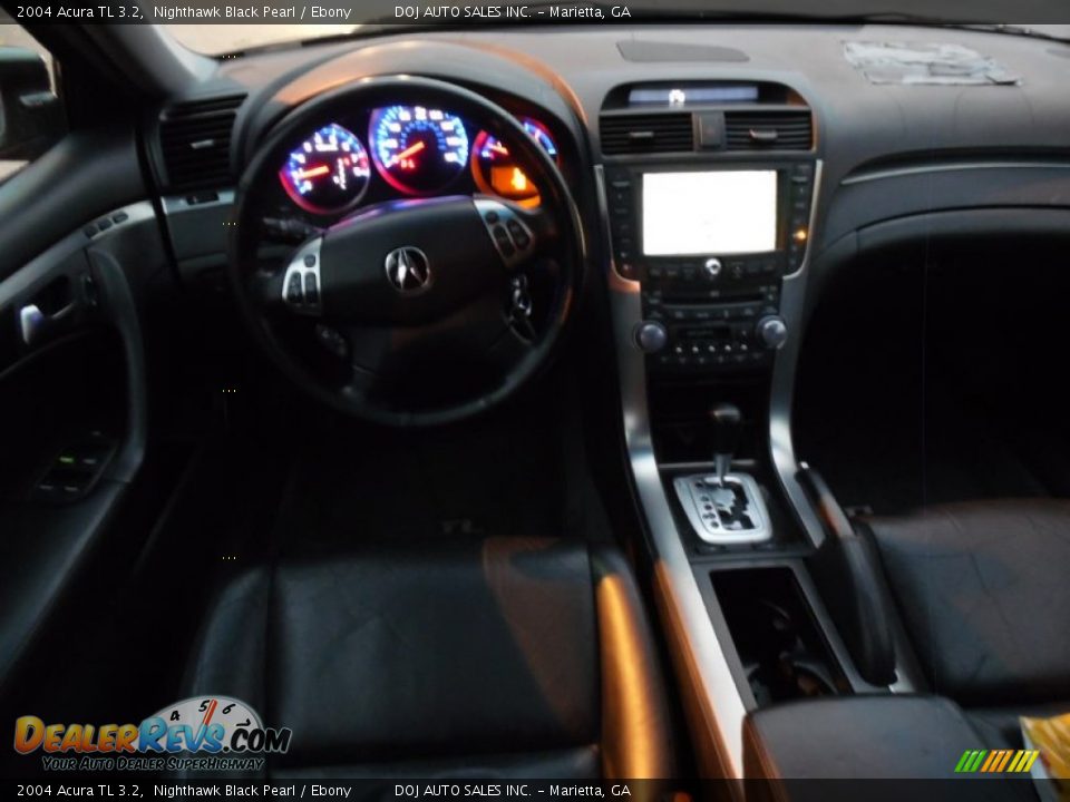 2004 Acura TL 3.2 Nighthawk Black Pearl / Ebony Photo #24