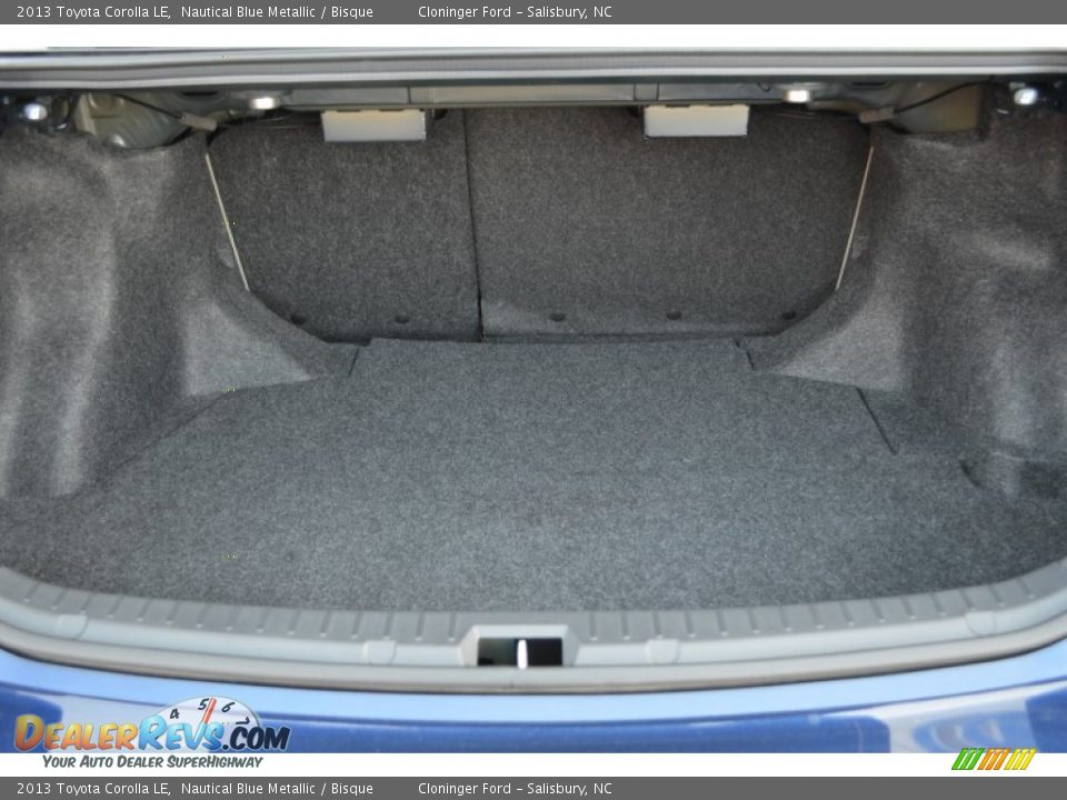 2013 Toyota Corolla LE Nautical Blue Metallic / Bisque Photo #18