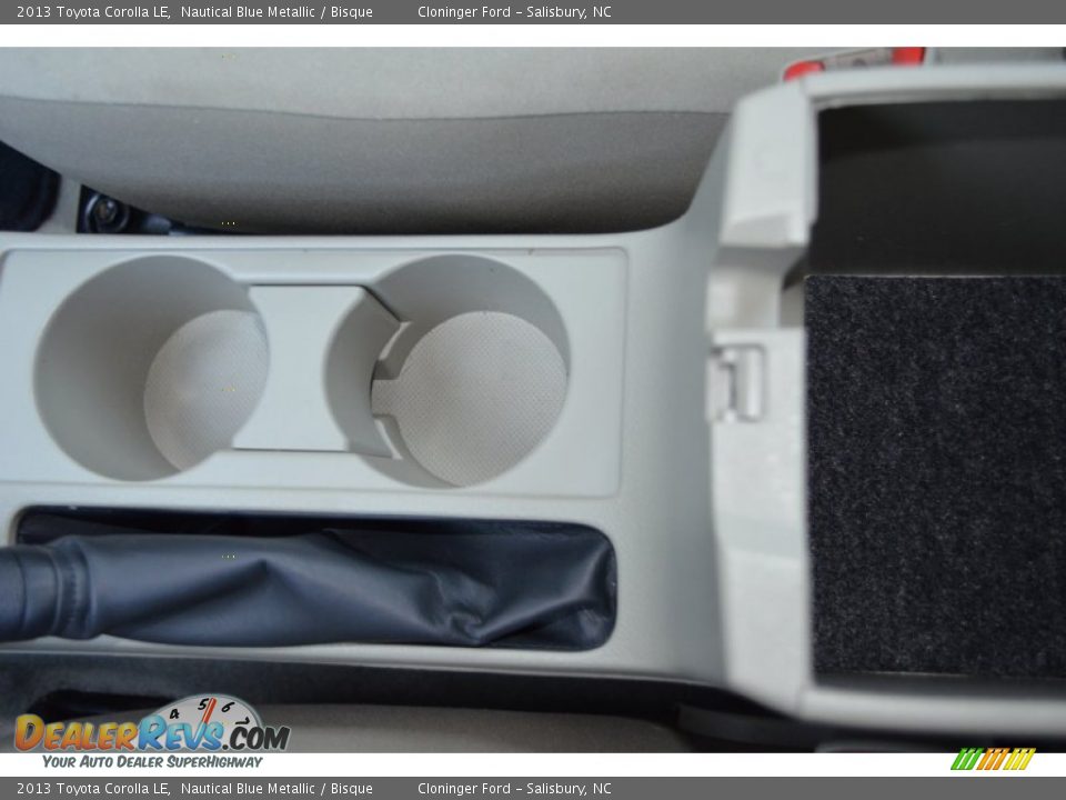 2013 Toyota Corolla LE Nautical Blue Metallic / Bisque Photo #25