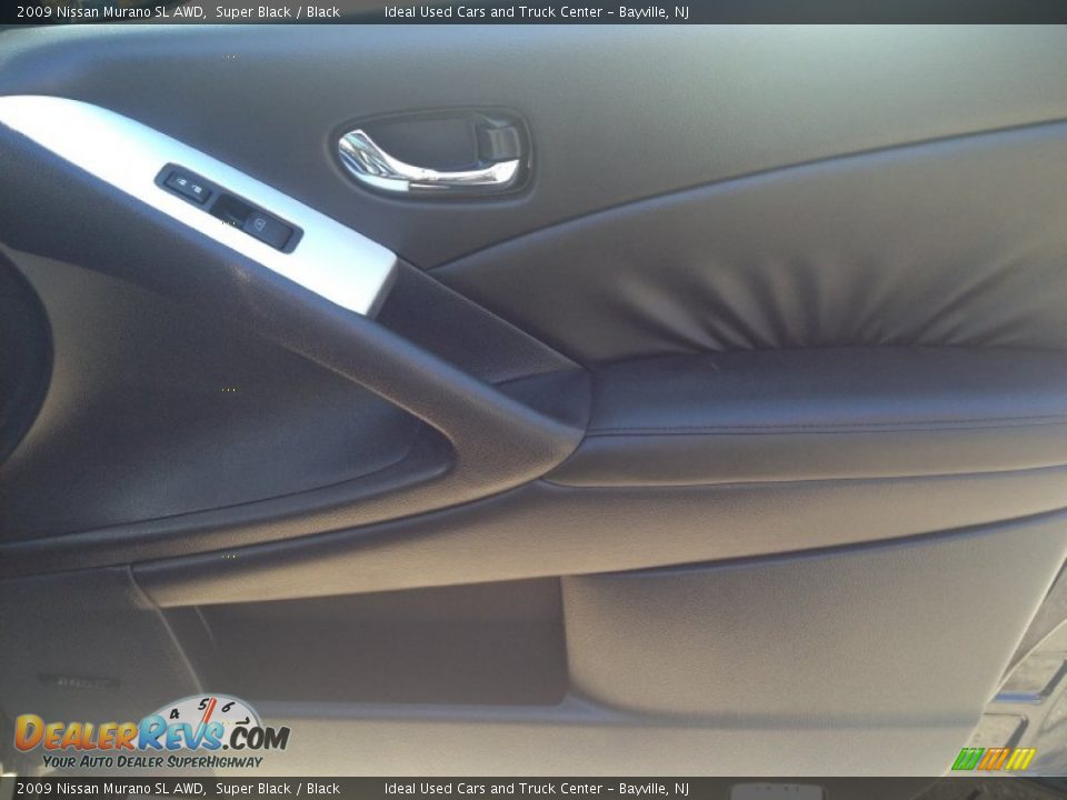 2009 Nissan Murano SL AWD Super Black / Black Photo #7