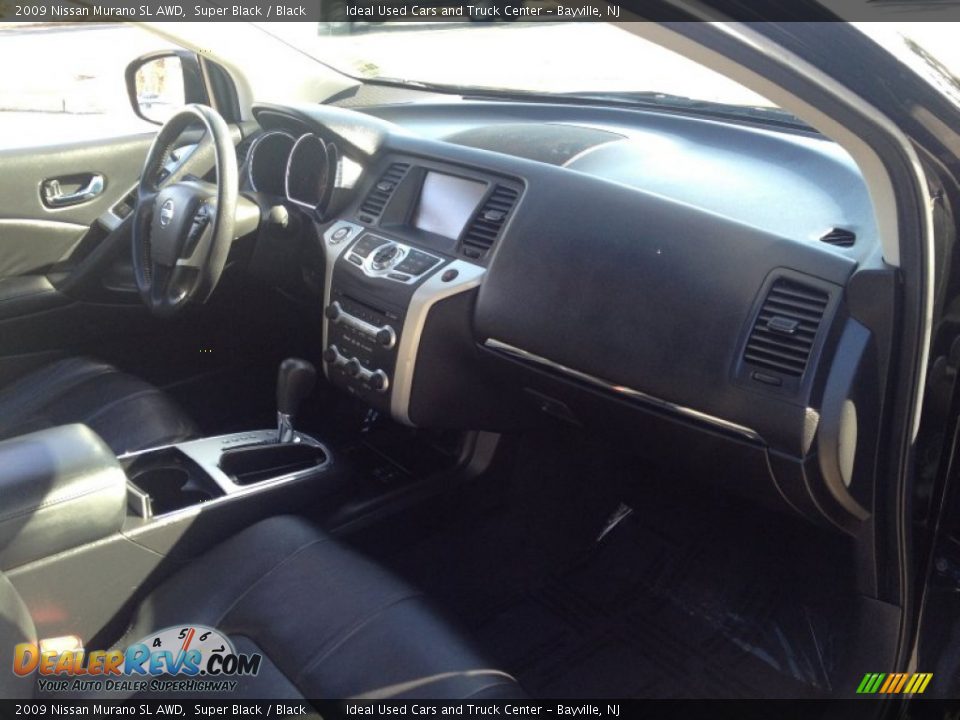 2009 Nissan Murano SL AWD Super Black / Black Photo #8