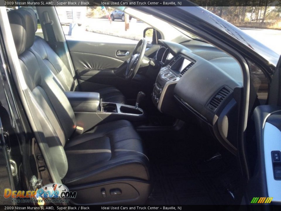 2009 Nissan Murano SL AWD Super Black / Black Photo #9
