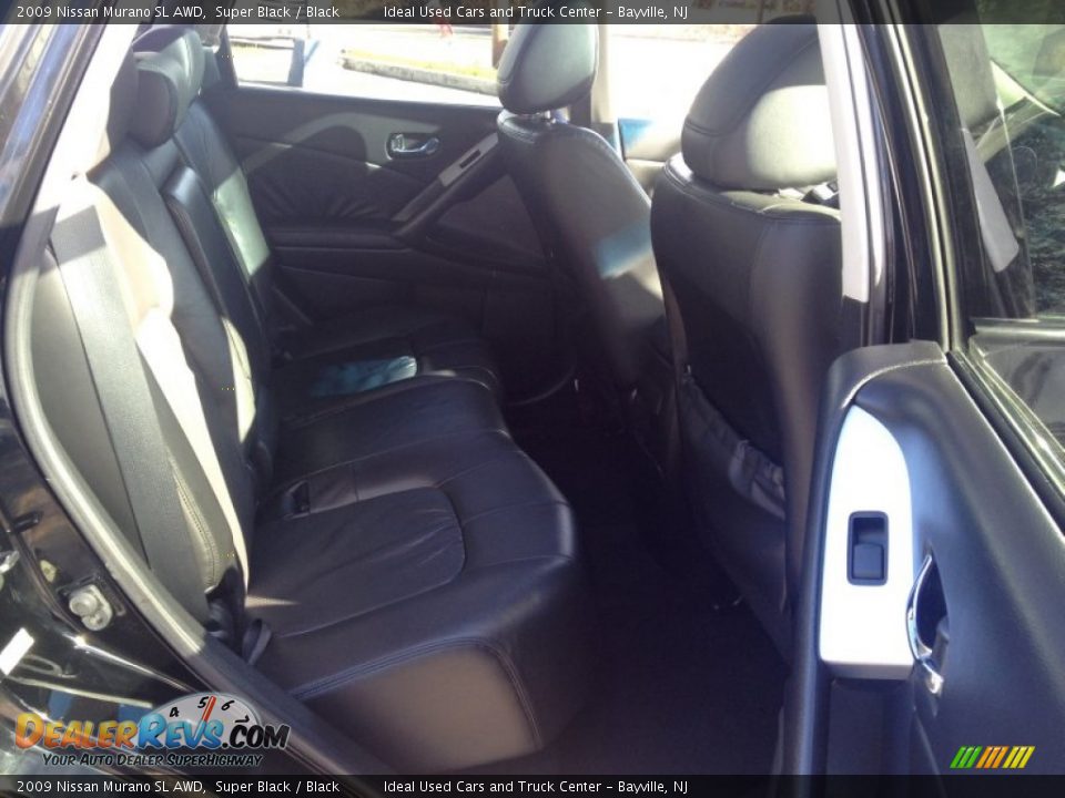 2009 Nissan Murano SL AWD Super Black / Black Photo #11