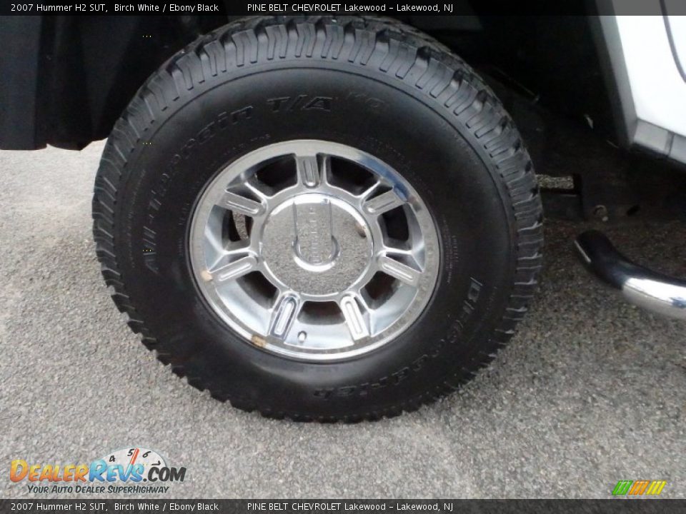 2007 Hummer H2 SUT Birch White / Ebony Black Photo #5
