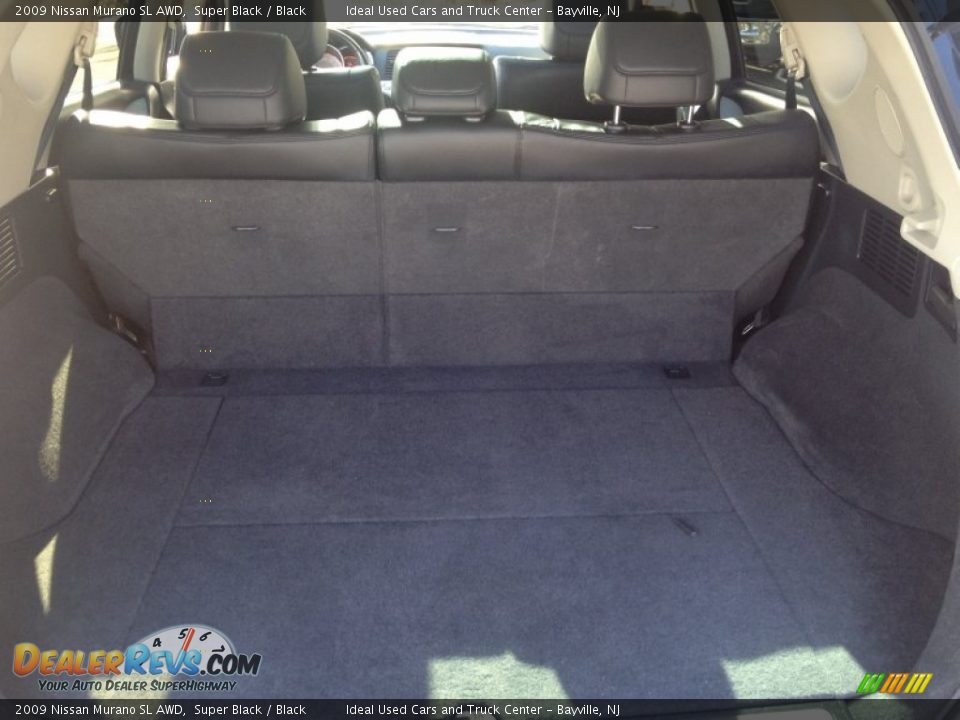 2009 Nissan Murano SL AWD Super Black / Black Photo #14