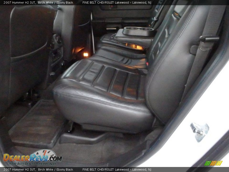 2007 Hummer H2 SUT Birch White / Ebony Black Photo #12