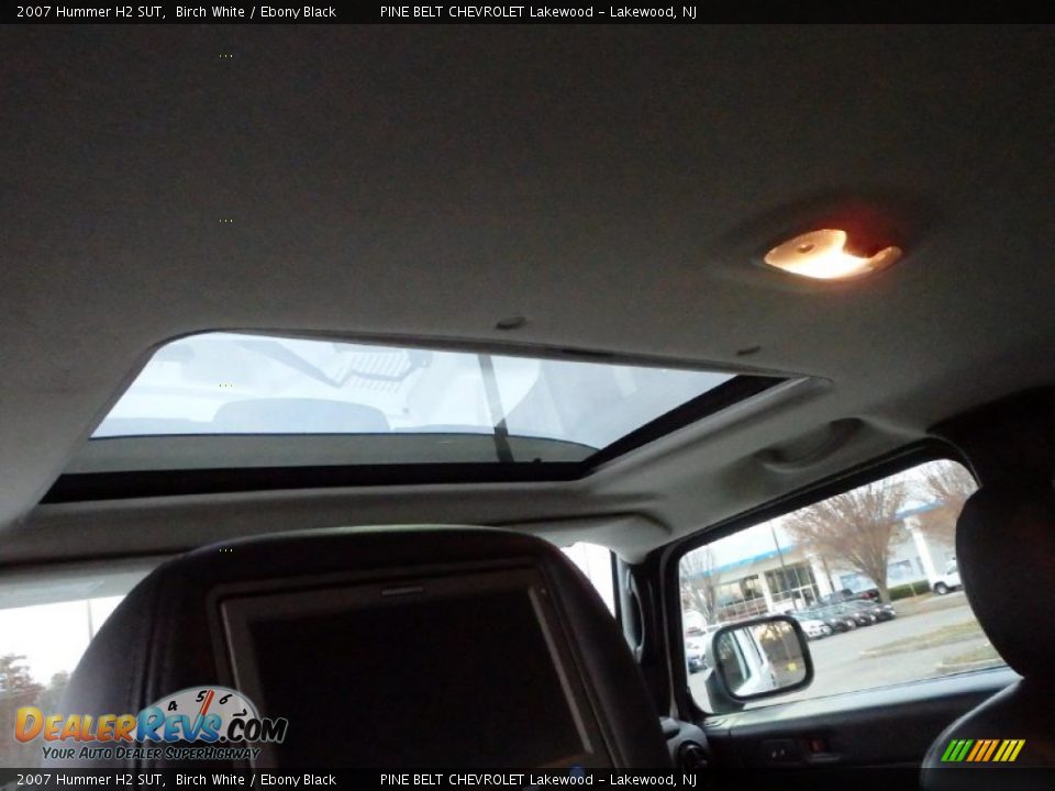 2007 Hummer H2 SUT Birch White / Ebony Black Photo #14