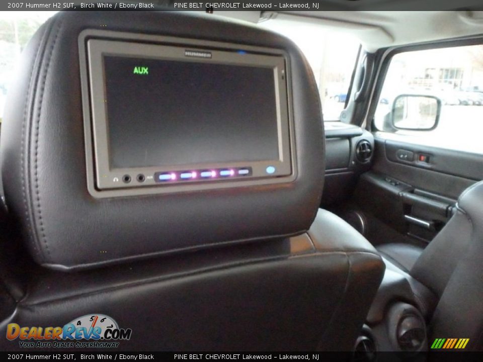 2007 Hummer H2 SUT Birch White / Ebony Black Photo #15