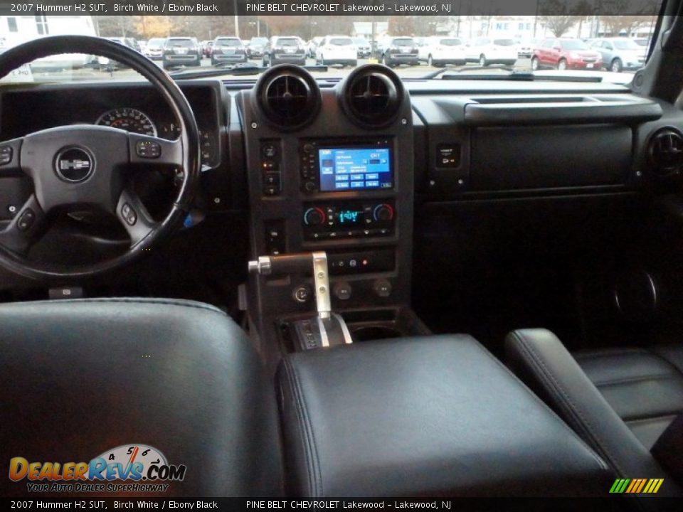 2007 Hummer H2 SUT Birch White / Ebony Black Photo #16