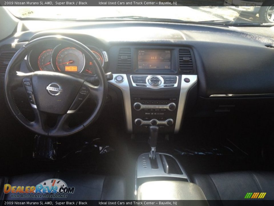 2009 Nissan Murano SL AWD Super Black / Black Photo #22