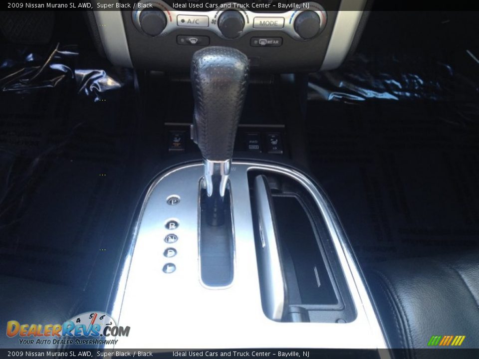 2009 Nissan Murano SL AWD Super Black / Black Photo #23