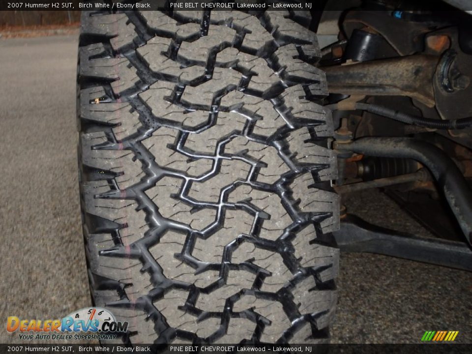 2007 Hummer H2 SUT Birch White / Ebony Black Photo #19