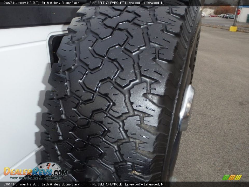 2007 Hummer H2 SUT Birch White / Ebony Black Photo #21