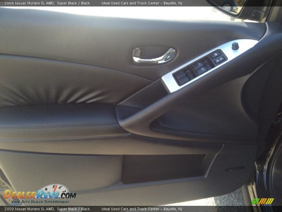 2009 Nissan Murano SL AWD Super Black / Black Photo #26
