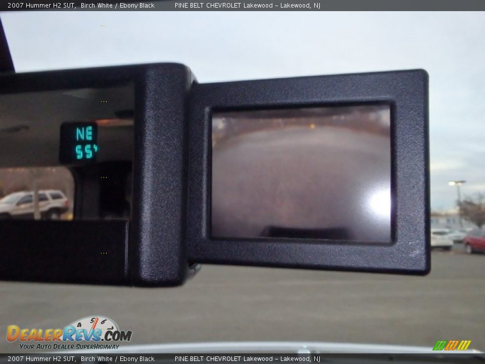 2007 Hummer H2 SUT Birch White / Ebony Black Photo #24