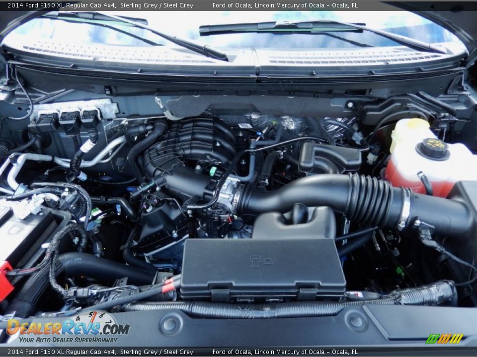 2014 Ford F150 XL Regular Cab 4x4 3.7 Liter Flex-Fuel DOHC 24-Valve Ti-VCT V6 Engine Photo #10
