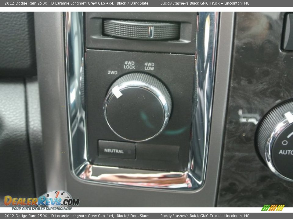 2012 Dodge Ram 2500 HD Laramie Longhorn Crew Cab 4x4 Black / Dark Slate Photo #14