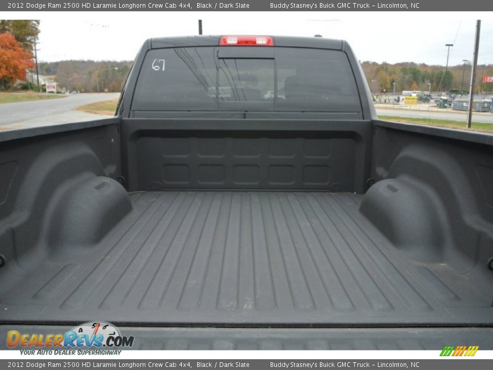 2012 Dodge Ram 2500 HD Laramie Longhorn Crew Cab 4x4 Black / Dark Slate Photo #21