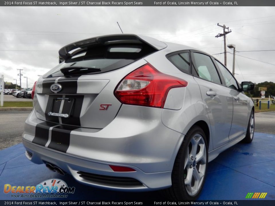 Ingot Silver 2014 Ford Focus ST Hatchback Photo #3