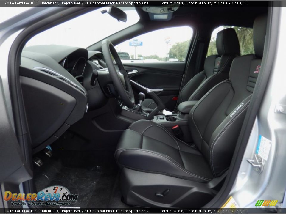 Front Seat of 2014 Ford Focus ST Hatchback Photo #8