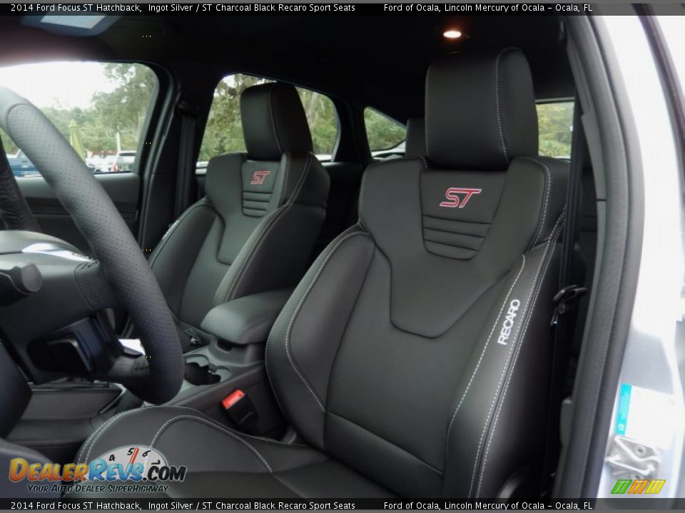 Front Seat of 2014 Ford Focus ST Hatchback Photo #9