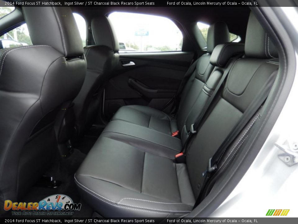 Rear Seat of 2014 Ford Focus ST Hatchback Photo #10