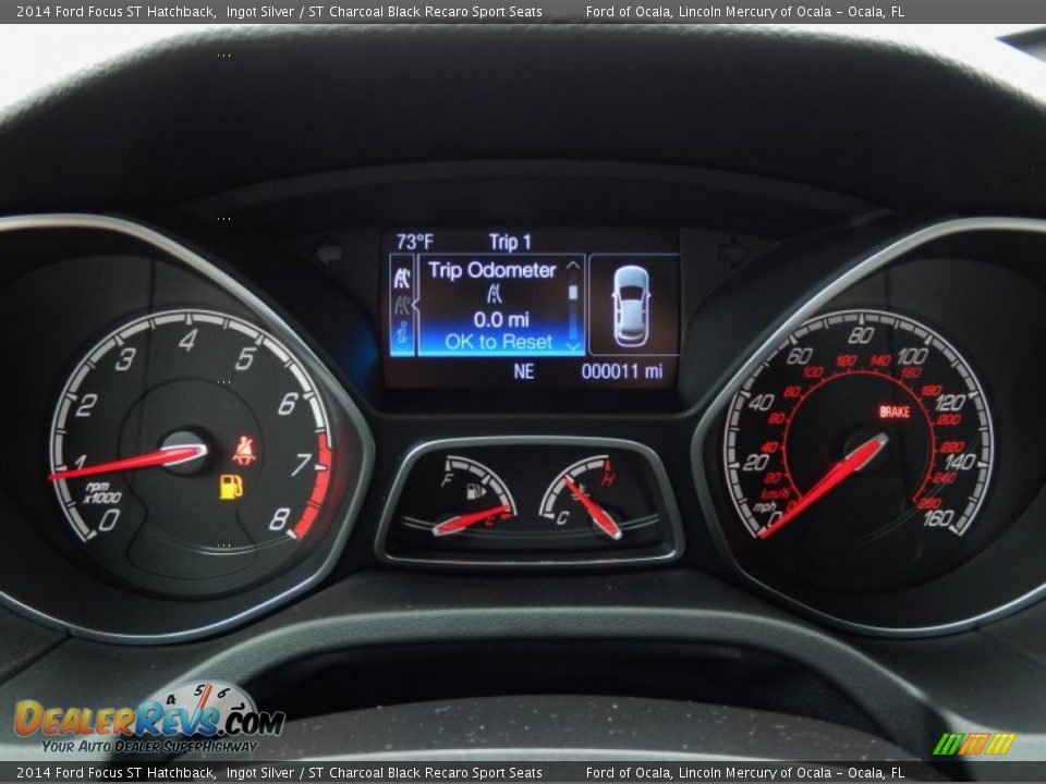 2014 Ford Focus ST Hatchback Gauges Photo #12