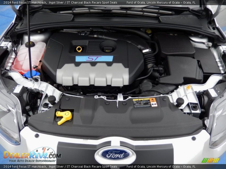 2014 Ford Focus ST Hatchback 2.0 Liter EcoBoost Turbocharged GDI DOHC 16-Valve Ti-VCT 4 Cylinder Engine Photo #15