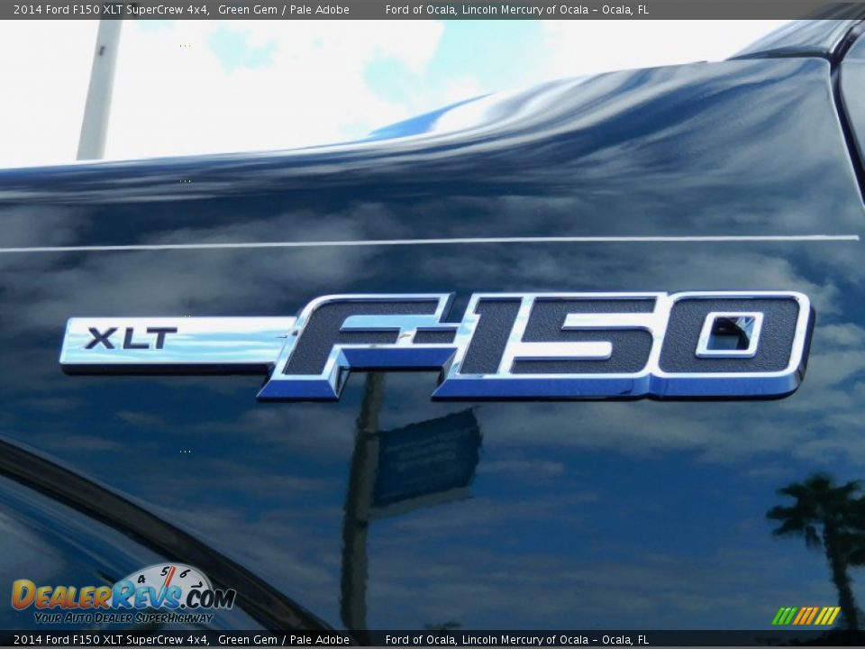 2014 Ford F150 XLT SuperCrew 4x4 Green Gem / Pale Adobe Photo #5