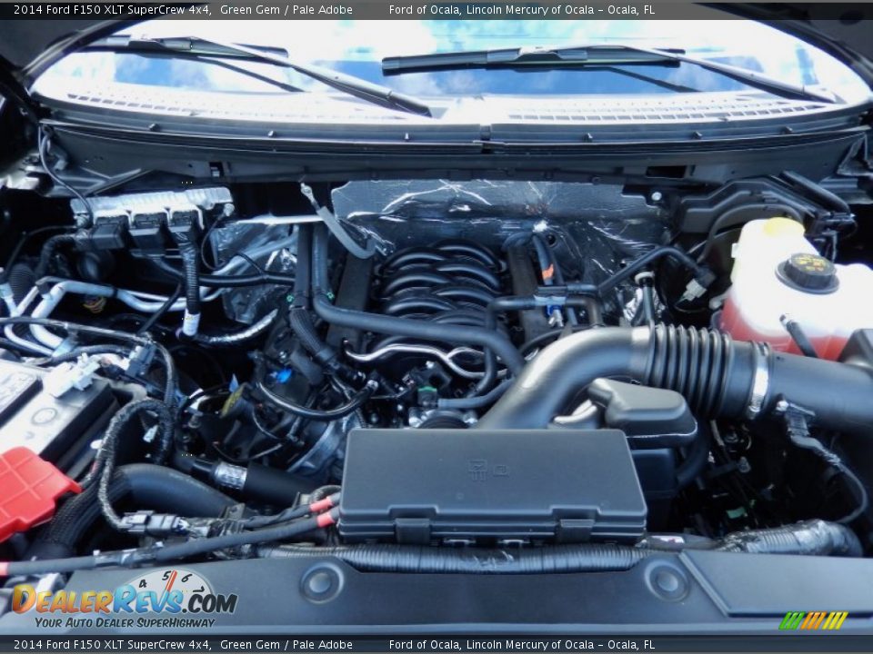 2014 Ford F150 XLT SuperCrew 4x4 5.0 Liter Flex-Fuel DOHC 32-Valve Ti-VCT V8 Engine Photo #11