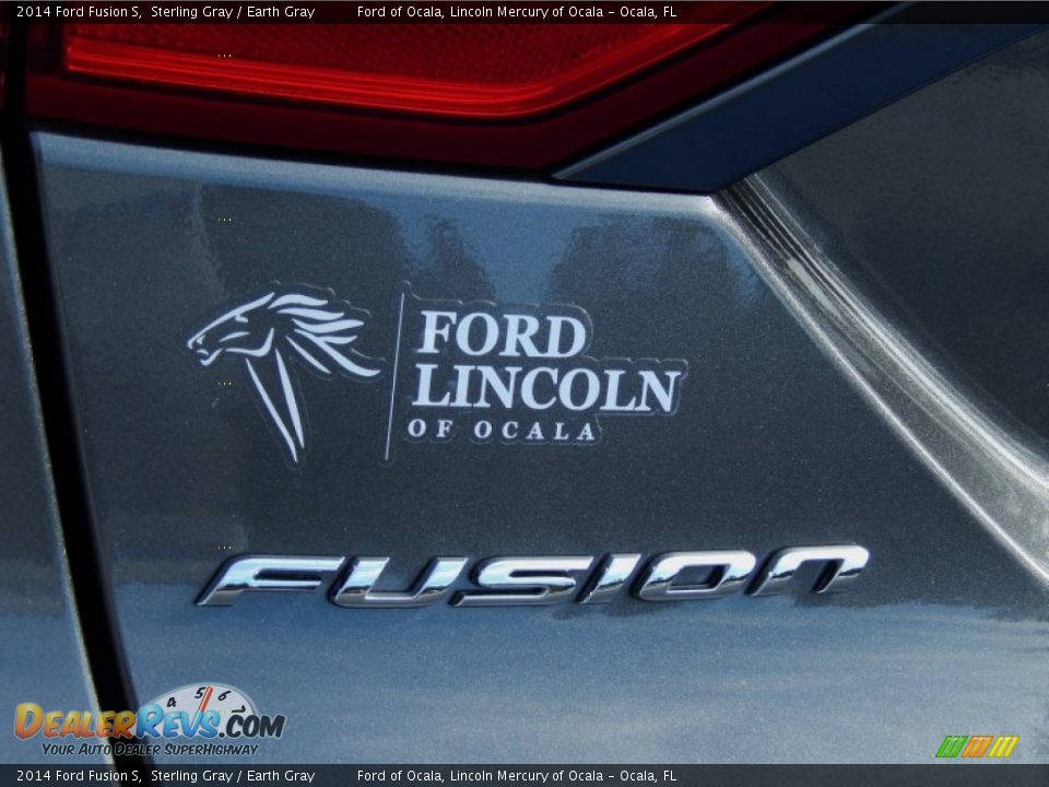 2014 Ford Fusion S Sterling Gray / Earth Gray Photo #4