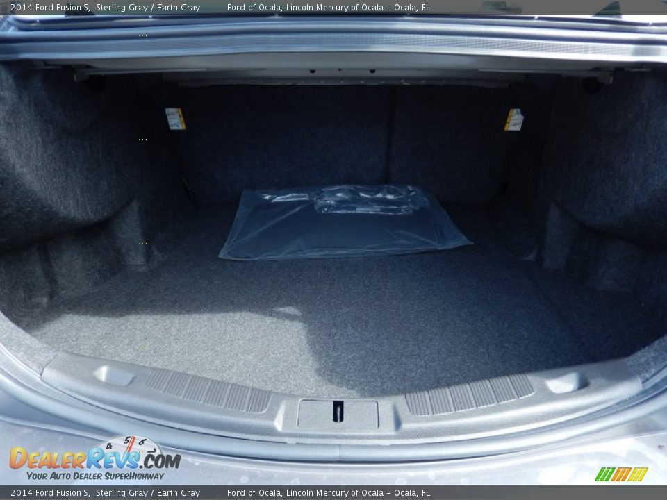 2014 Ford Fusion S Sterling Gray / Earth Gray Photo #5