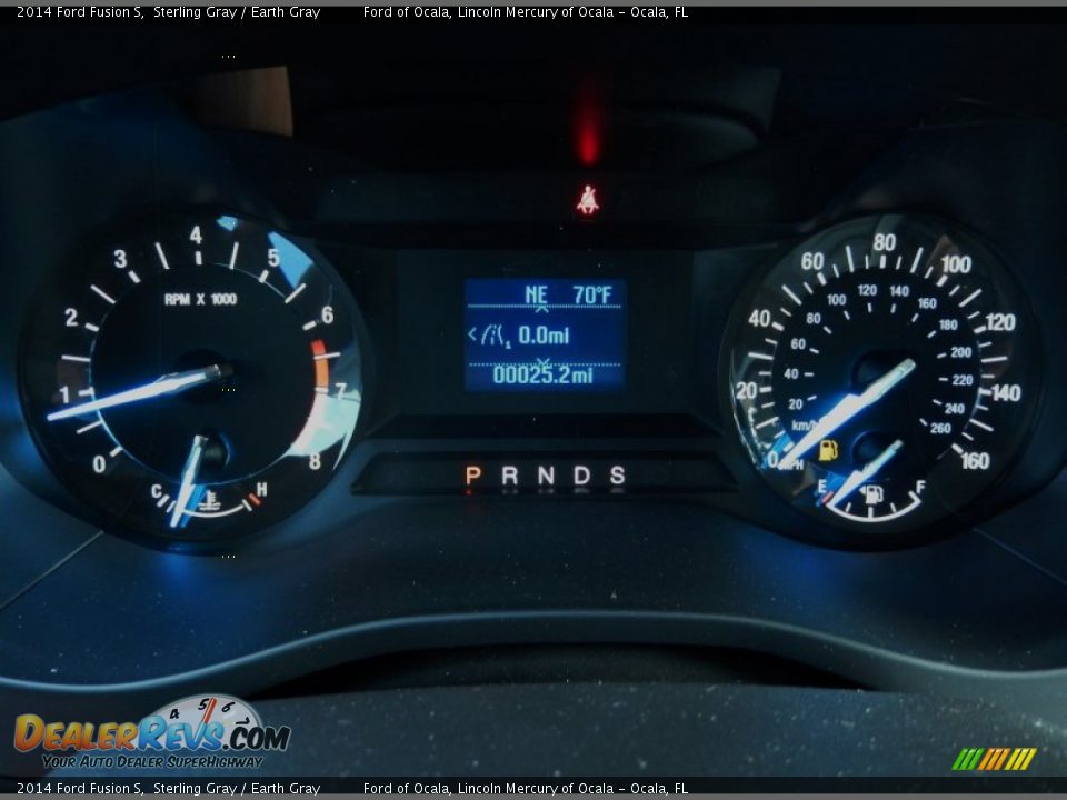 2014 Ford Fusion S Sterling Gray / Earth Gray Photo #9