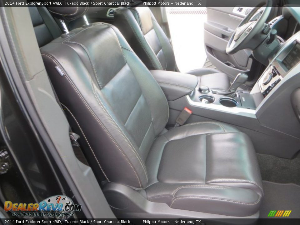 Front Seat of 2014 Ford Explorer Sport 4WD Photo #19