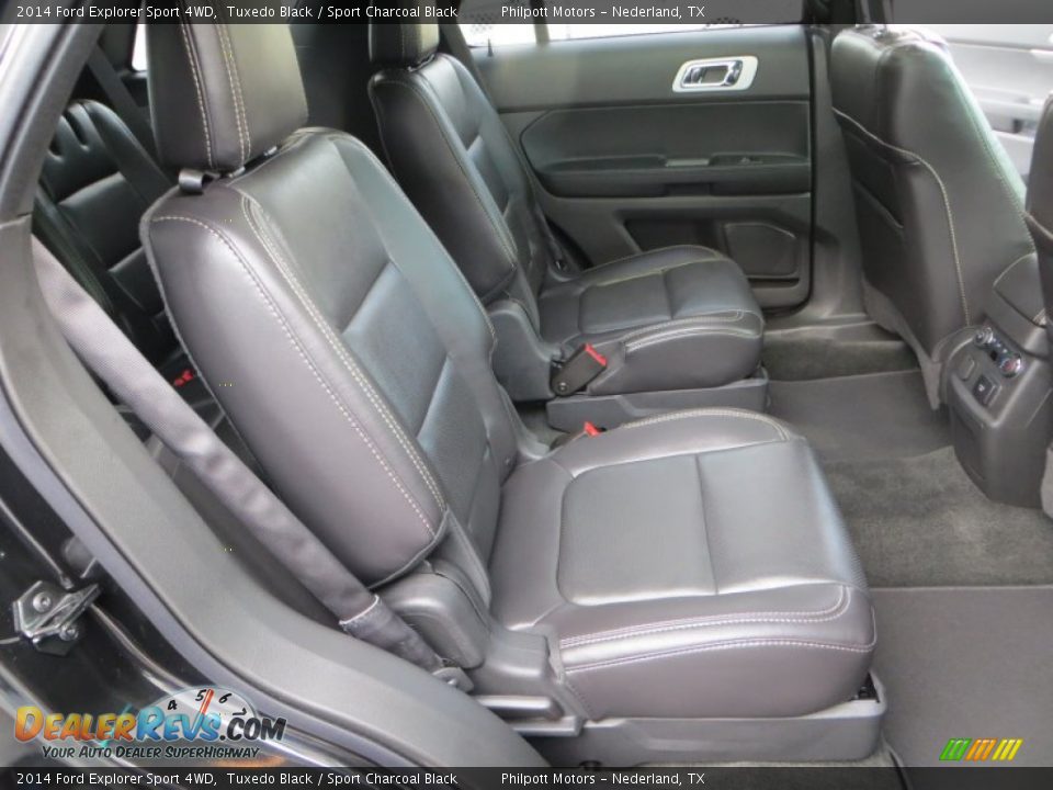 Rear Seat of 2014 Ford Explorer Sport 4WD Photo #21