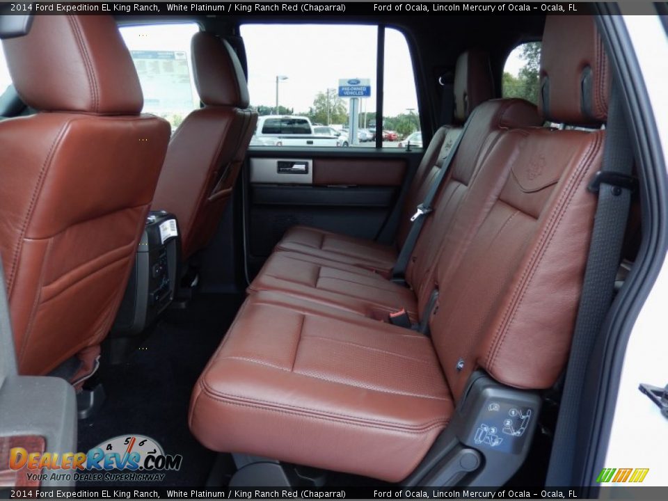 Rear Seat of 2014 Ford Expedition EL King Ranch Photo #7