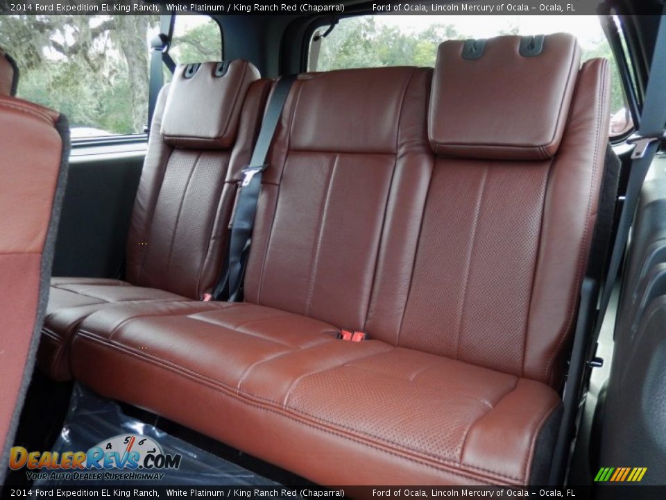 Rear Seat of 2014 Ford Expedition EL King Ranch Photo #8