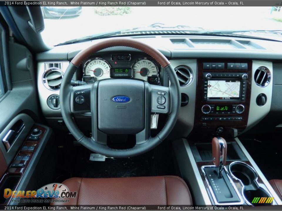 Dashboard of 2014 Ford Expedition EL King Ranch Photo #9