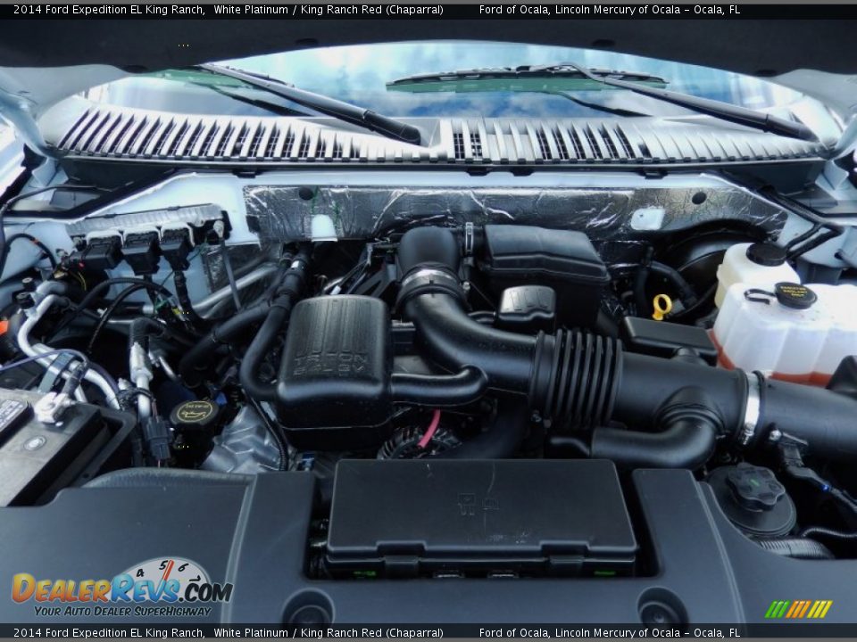 2014 Ford Expedition EL King Ranch 5.4 Liter SOHC 24-Valve VVT Flex-Fuel V8 Engine Photo #12