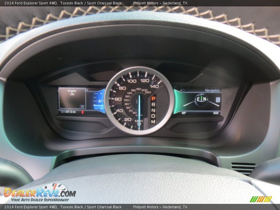 2014 Ford Explorer Sport 4WD Gauges Photo #36