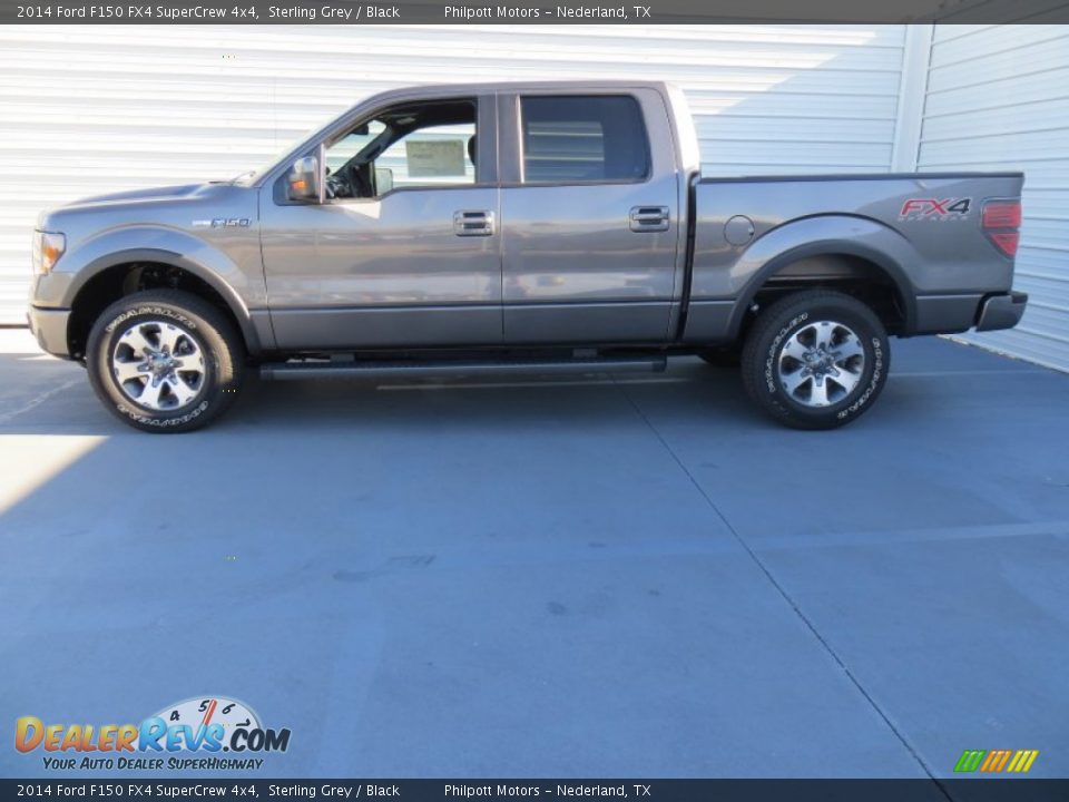 Sterling Grey 2014 Ford F150 FX4 SuperCrew 4x4 Photo #6