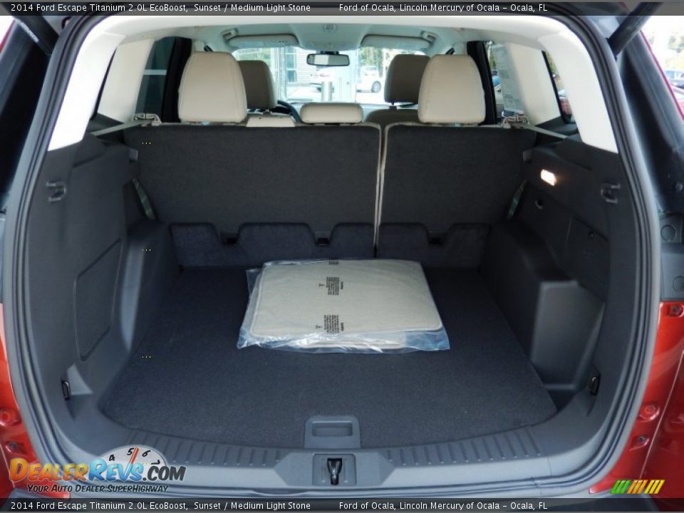 2014 Ford Escape Titanium 2.0L EcoBoost Sunset / Medium Light Stone Photo #5