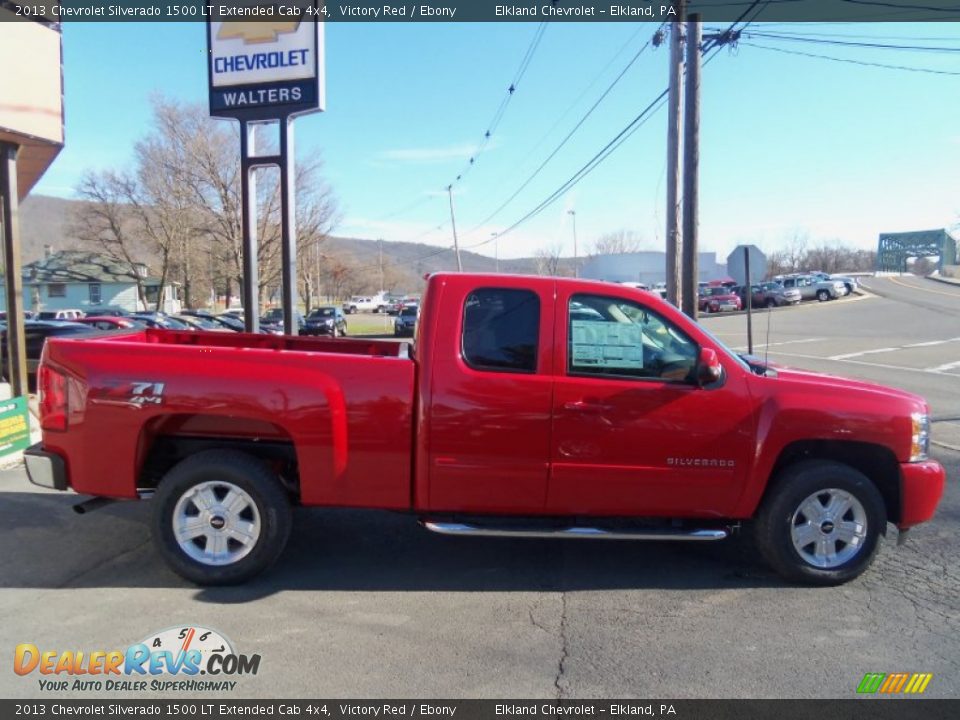 2013 Chevrolet Silverado 1500 LT Extended Cab 4x4 Victory Red / Ebony Photo #2