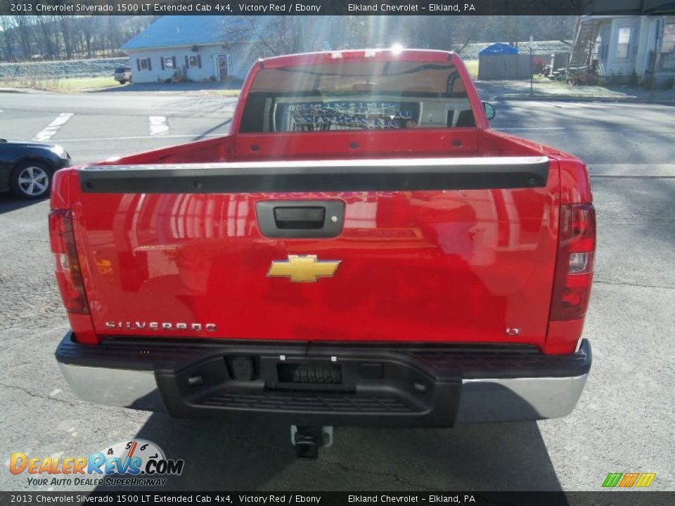 2013 Chevrolet Silverado 1500 LT Extended Cab 4x4 Victory Red / Ebony Photo #4