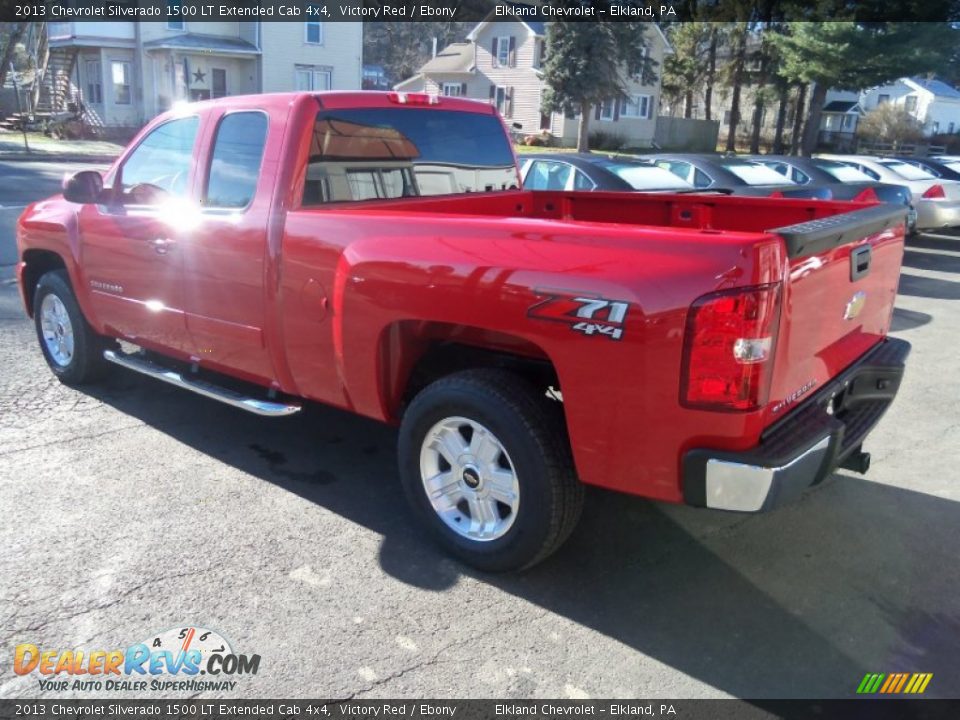 2013 Chevrolet Silverado 1500 LT Extended Cab 4x4 Victory Red / Ebony Photo #5
