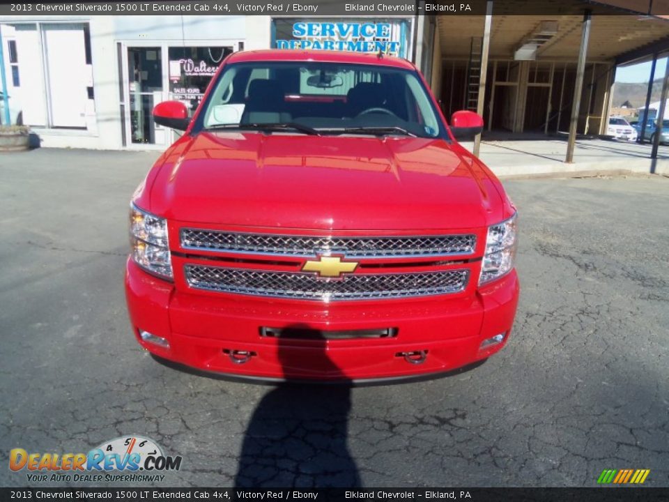 2013 Chevrolet Silverado 1500 LT Extended Cab 4x4 Victory Red / Ebony Photo #8