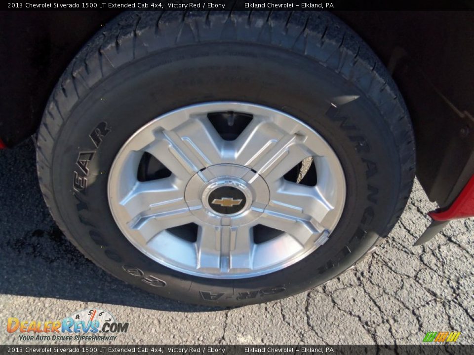 2013 Chevrolet Silverado 1500 LT Extended Cab 4x4 Victory Red / Ebony Photo #9