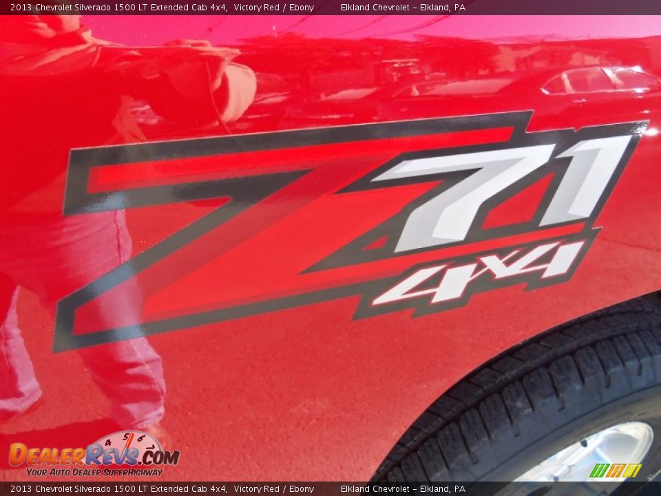 2013 Chevrolet Silverado 1500 LT Extended Cab 4x4 Victory Red / Ebony Photo #11
