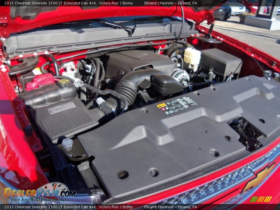 2013 Chevrolet Silverado 1500 LT Extended Cab 4x4 Victory Red / Ebony Photo #14