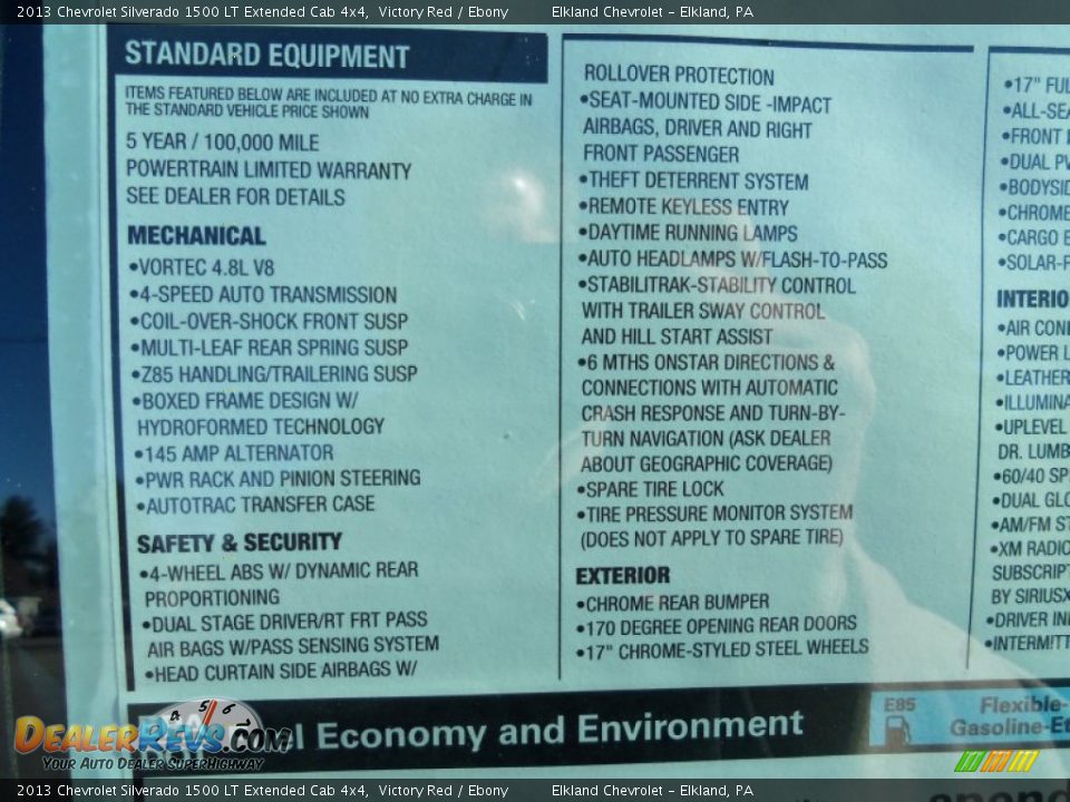 2013 Chevrolet Silverado 1500 LT Extended Cab 4x4 Victory Red / Ebony Photo #17